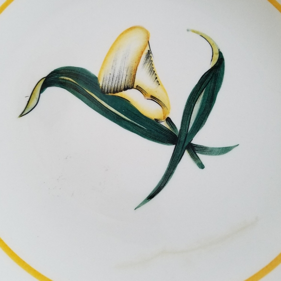 Frederik Lunning Vintage Calla Lily Plate - Picture 2 of 6